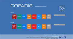 Desktop Screenshot of cofadis.com